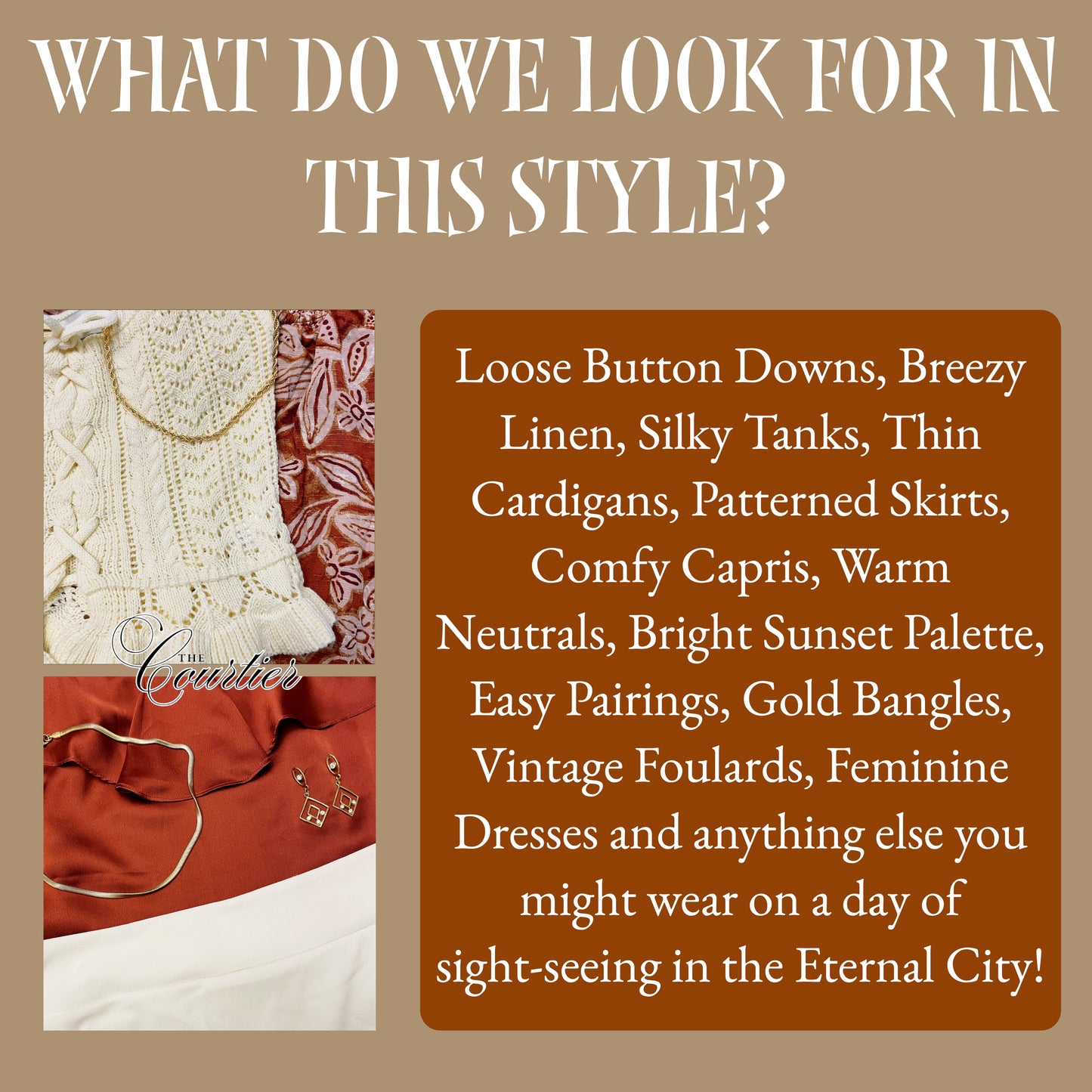 The Roman Summer Wardrobe