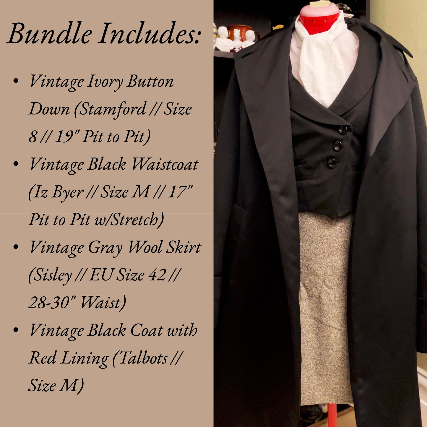 The Vampire Professor Outfit (Size M)