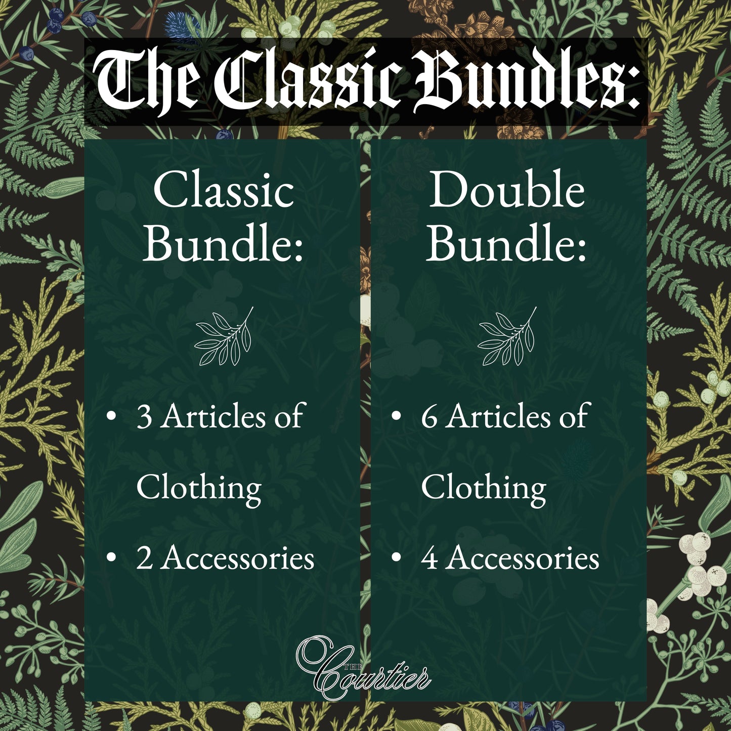 The Botany Scholar Wardrobe