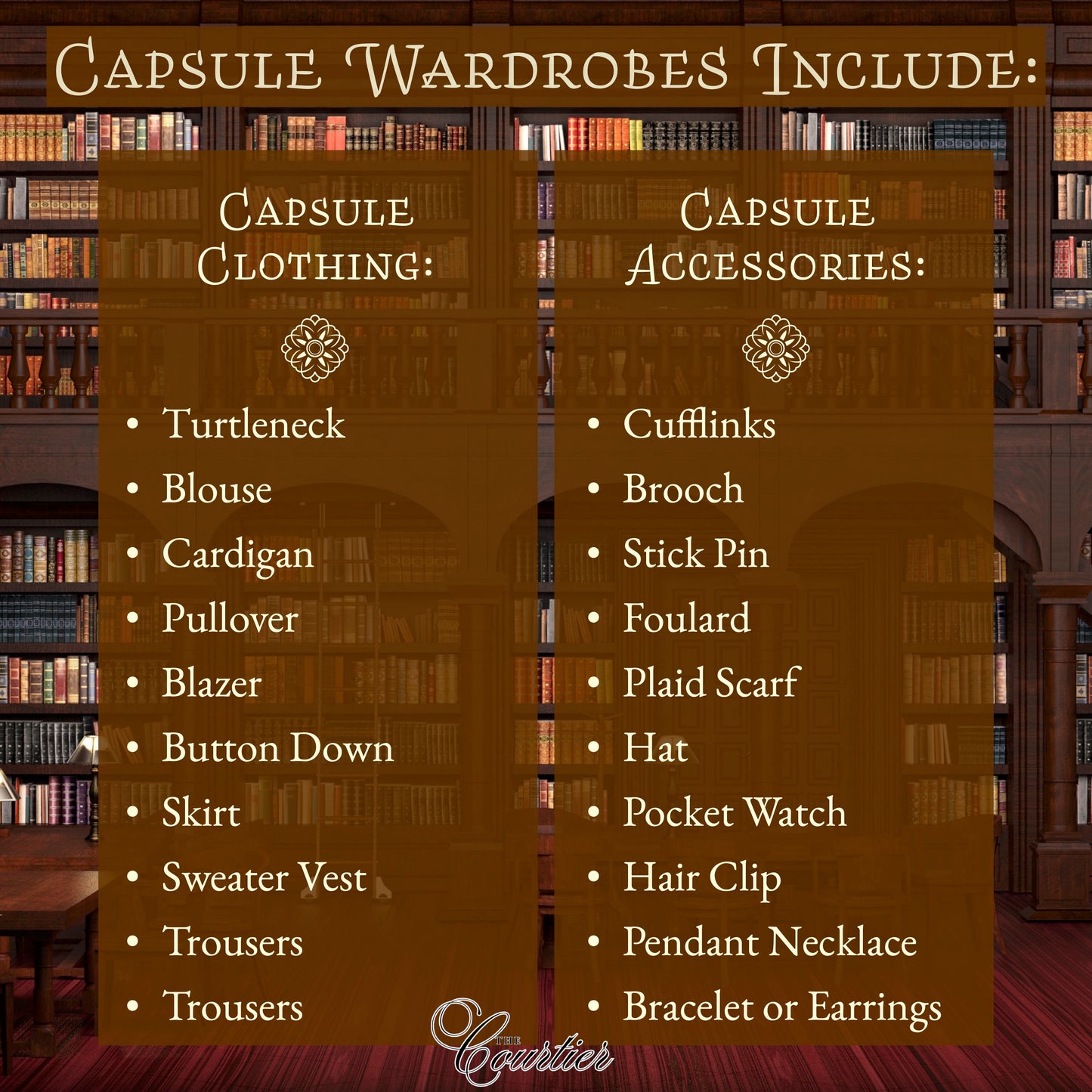 The Dark Academic Wardrobe