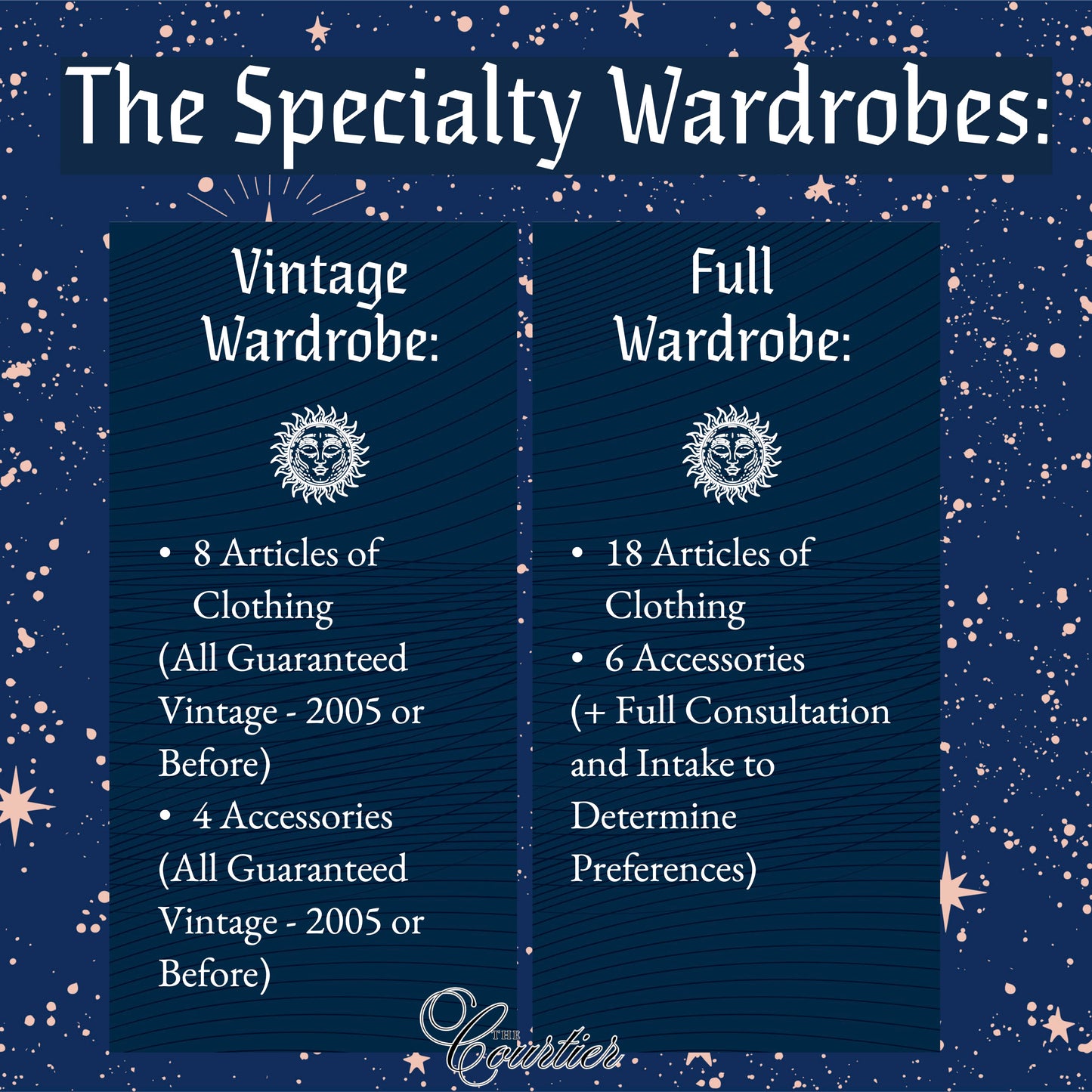 The Astronomy Apprentice Wardrobe