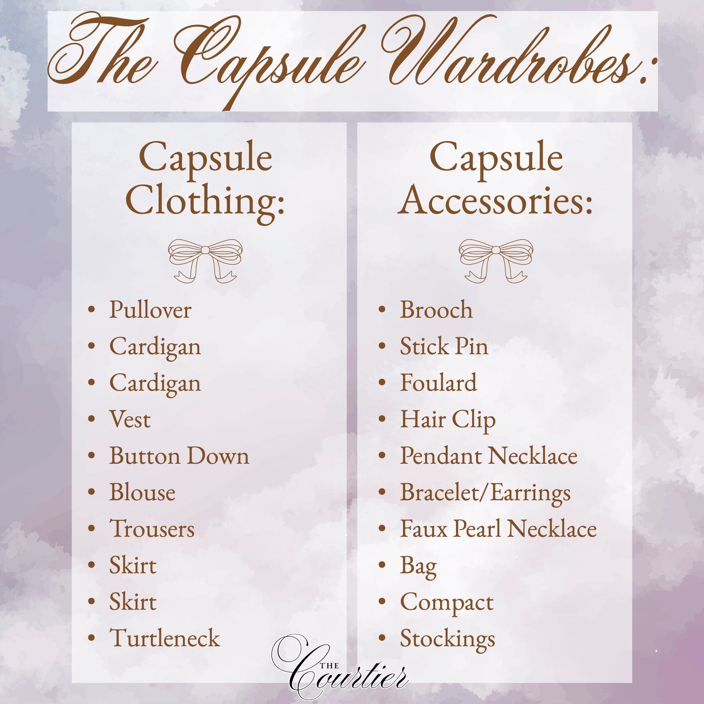 The Dreamy Philosopher Wardrobe